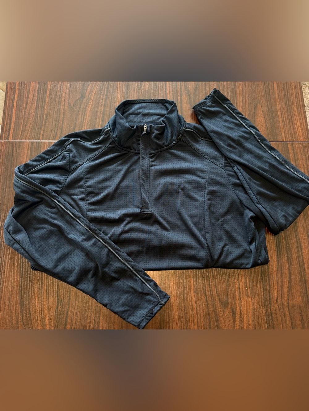 XXL Mondetta Black Quarter-Zip Performance Jacket